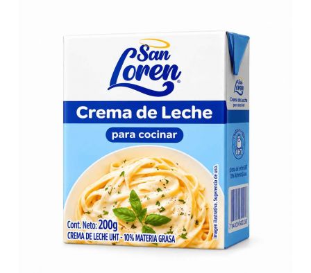 CREMA DE LECHE SAN LOREN UHT 200GR 