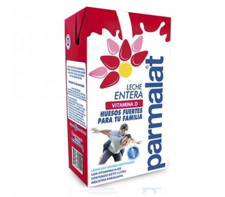 LECHE PARMALAT UAT LARGA VIDA ENTERA 1LT