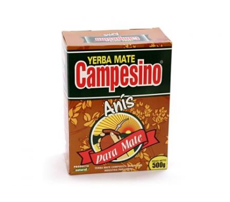 YERBA MATE CAMPESINO COMPUESTO/ANIS 500GR