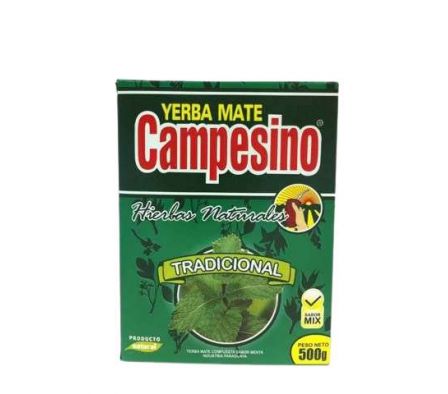 YERBA MATE CAMPESINO HIERBAS NAT 500GR