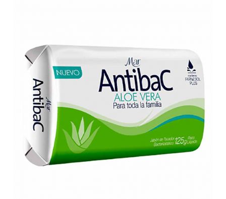 JABON TOCADOR MAR ANTIBAC VERDE ALOE 90G