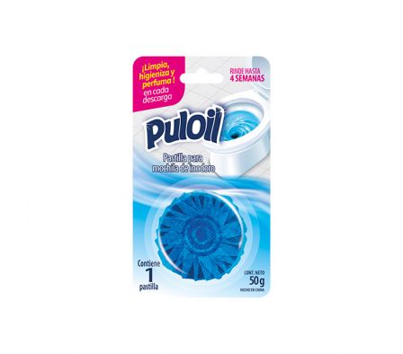 PASTILLA P/INODORO PULOIL 1UN X 50G