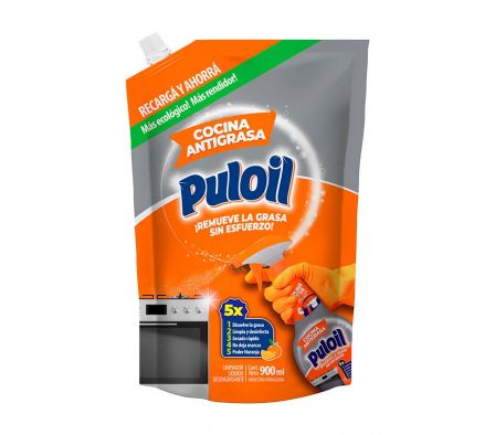 LIMPIADOR PULOIL P/COCINA 900ML 