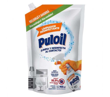 LIMPIADOR PULOIL DESINFECTANTE MULTIUSO 900ML 