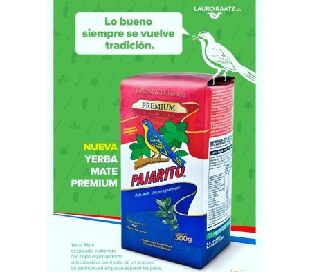 YERBA PAJARITO PREMIUN 500GR