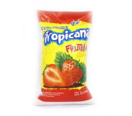 YOGUR TROPICANA FRUTILLA 1L