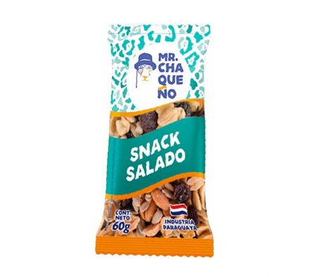 SNACK MR. CHAQUEÑO SALADO 60GR