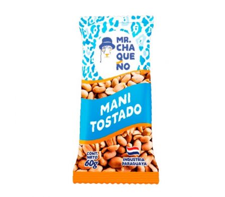 MANÍ MR. CHAQUEÑO TOSTADO 60GR