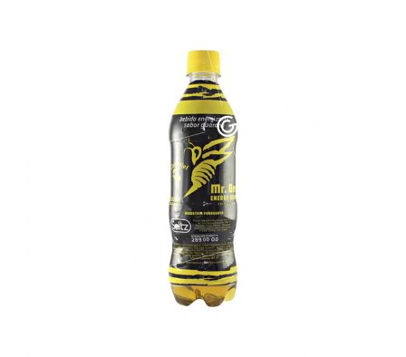 BEBIDA ENERGIZANTE MR.BEE SABOR GUARANA 500ML.