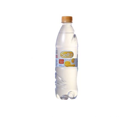 AGUA SABORIZADA SELTZ NARANJA 500ML