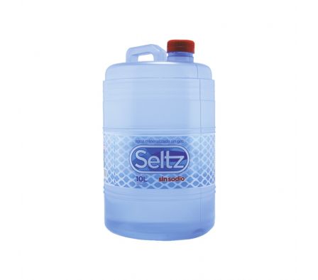 AGUA MINERAL SELTZ SIN SODIO 10LT