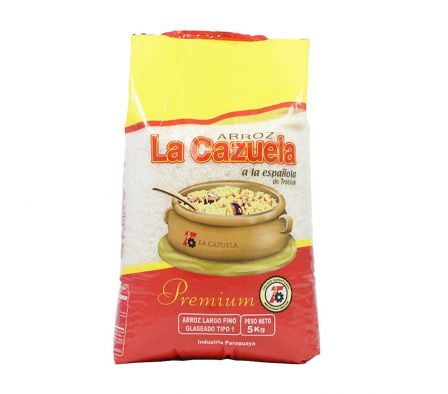 ARROZ LA CAZUELA PREMIUM TIPO I 5KL