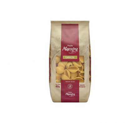 PASTAS MAESTRA CARACOL 400 GR.