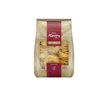PASTAS MAESTRA NIDO SPAGHETTI 400 GR.