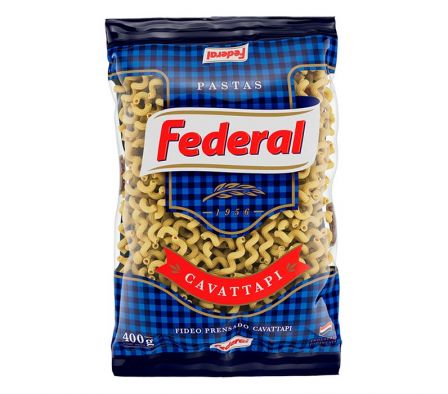 FIDEOS FEDERAL CAVATAPI 400 GR  
