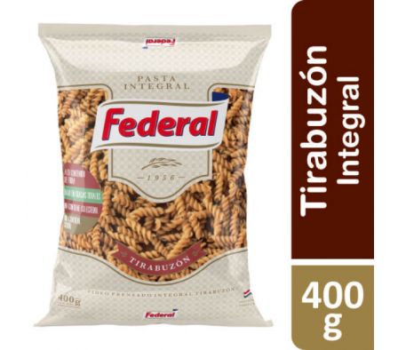 FIDEO FEDERAL TIRABUZON INTEGRAL 400GR 