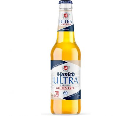 CERVEZA MUNICH ULTRA GLUTEN FREE BOT 275ML 