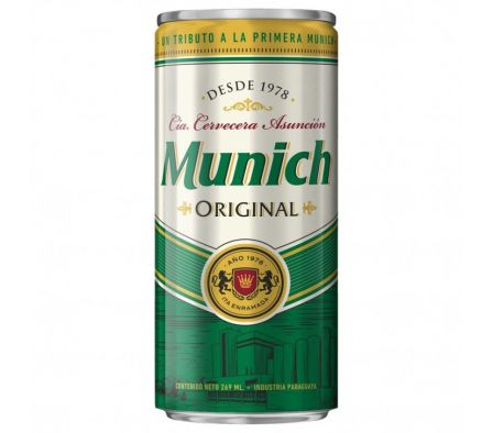 CERVEZA MUNICH ROYAL LATA ORIGINAL 269ML