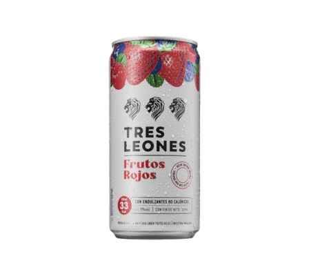 RTD FRUTOS ROJOS TRES LEONES LATA 269ML