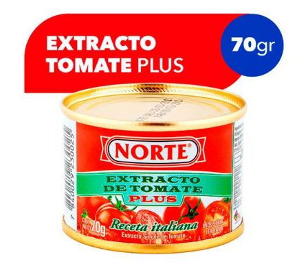 EXTRACTO DE TOMATE NORTE 70GR