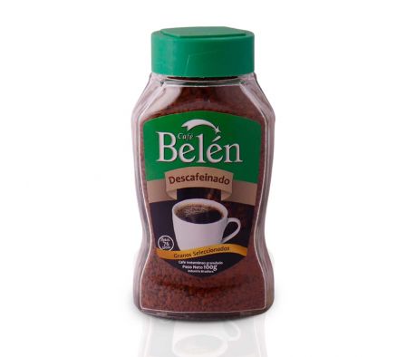 CAFE BELEN INSTANTANEO DESCAFEINADO 100GR