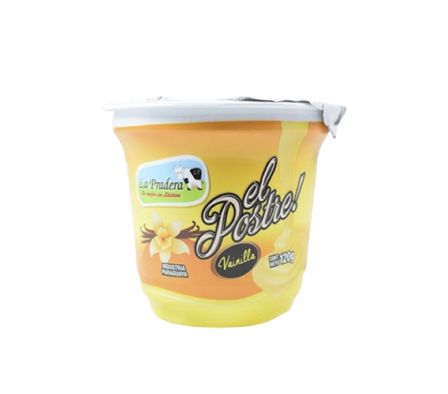 POSTRE LA PRADERA D.LECHE VAINILLA/CHO. 120GR