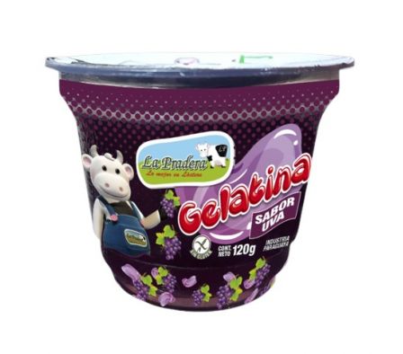GELATINA LA PRADERA UVA 120GR