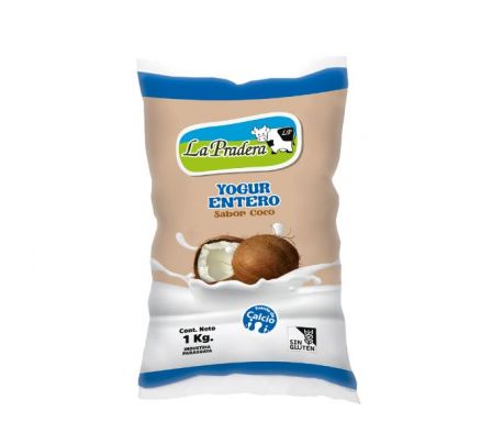 YOGUR LA PRADERA COCO SACHET 1L