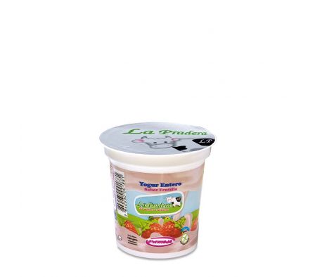 YOGUR LA PRADERA VASO FRUTILLA 140G