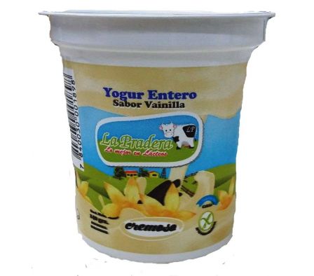 YOGUR LA PRADERA VASO VAINILLA 140G