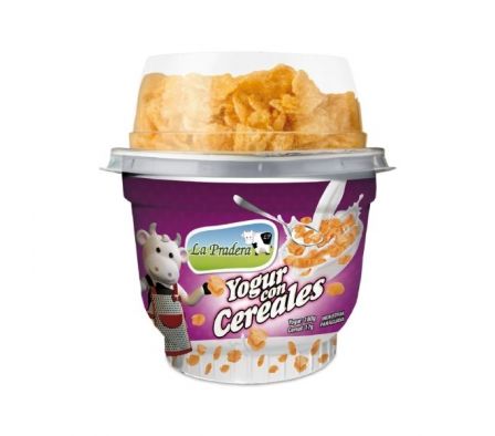 YOGUR LA PRADERA CON CEREAL 180G