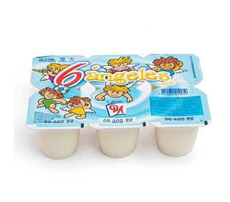 YOGUR DOÑA ANGELA 6 ANGELES VAINILLA PACK 6UN