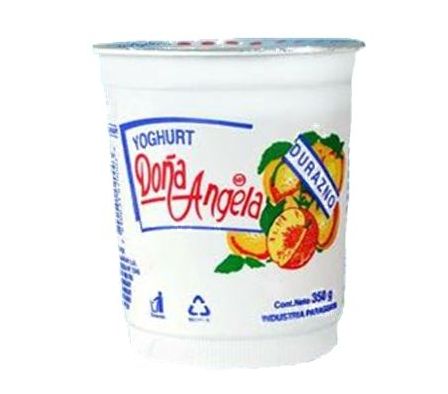 YOGUR DOÑA ANGELA ENTERO DURAZNO 350G