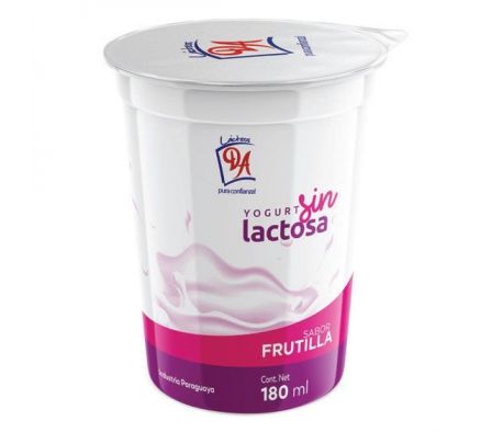 YOGUR DESC.DOÑA ANGELA FRUTILLA S/LACTOSA 180M