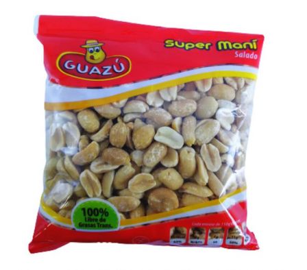 MANI GUAZU SALADO T/GIGANTE 150GR