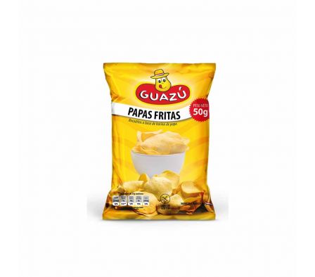 PAPAS FRITAS GUAZU NORMAL 50GR