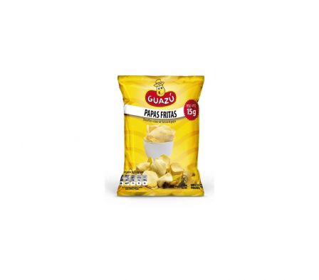 PAPAS FRITAS GUAZU NORMAL 25GR