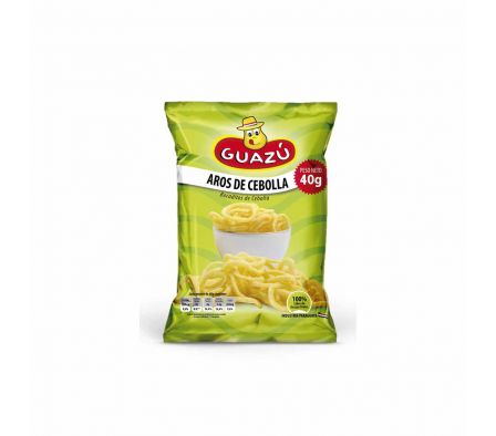 BOCADITO GUAZU AROS DE CEBOLLA 40GR