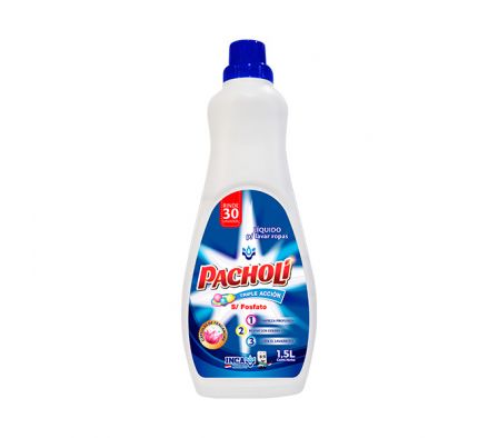 JABON LIQUIDO PACHOLI TRIPLE ACCION 1.5L