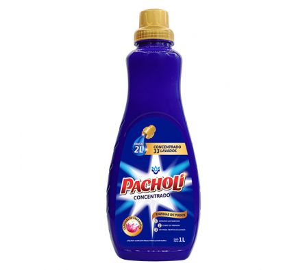 JABON LIQUIDO P/ ROPAS PACHOLI CONCENTRADO 1LT 