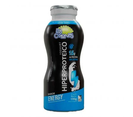 YOGUR LOS COLONOS HIPERPROTEICO ENERGY 190ML
