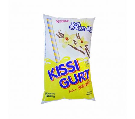 YOGUR LOS COLONOS KISSI GURT VAINILLA 1L