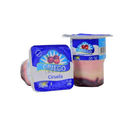 YOGUR GRIEGO LOS COLONOS CIRUELA 125G