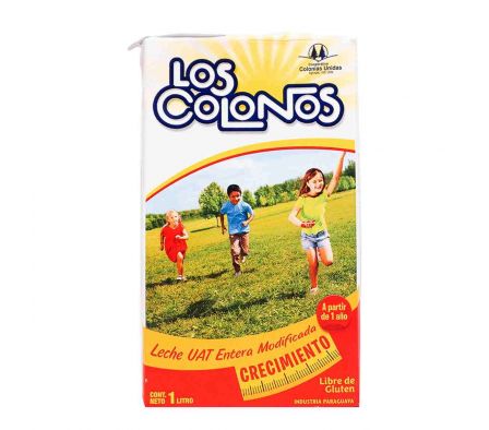 LECHE LOS COLONOS UAT ENTERA CRECIMIENTO 1L