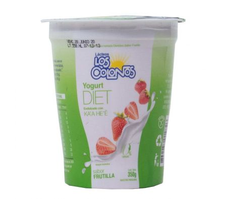YOGUR LOS COLONOS DIET FRUTILLA 200GR