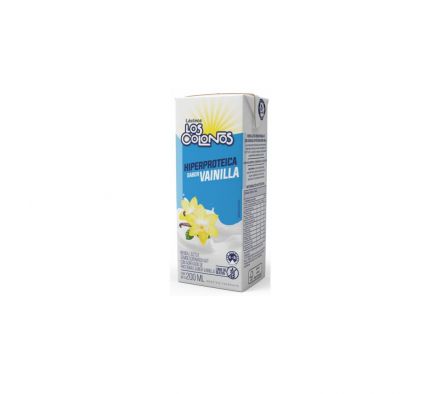 LECHE HIPERPROTEICA LOS COLONOS VAINILLA UAT 200ML