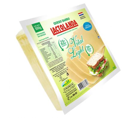 PACK QUESO LACTOLANDA VITAL LIGHT FETEADO 500GR