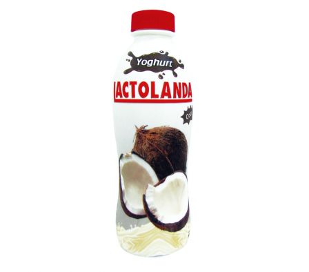 YOGUR LACTOLANDA COCO BOTELLA 900ML
