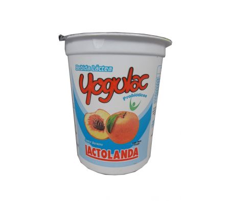YOGUR LACTOLANDA DURAZNO POTE 350G