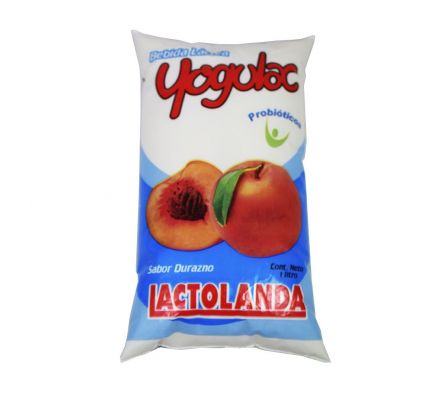 BEBIDA LACTEA YOGULAC DURAZNO SACHET 1L